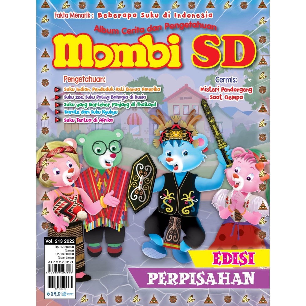 Majalah Anak MOMBI SD 2022 Terbaru