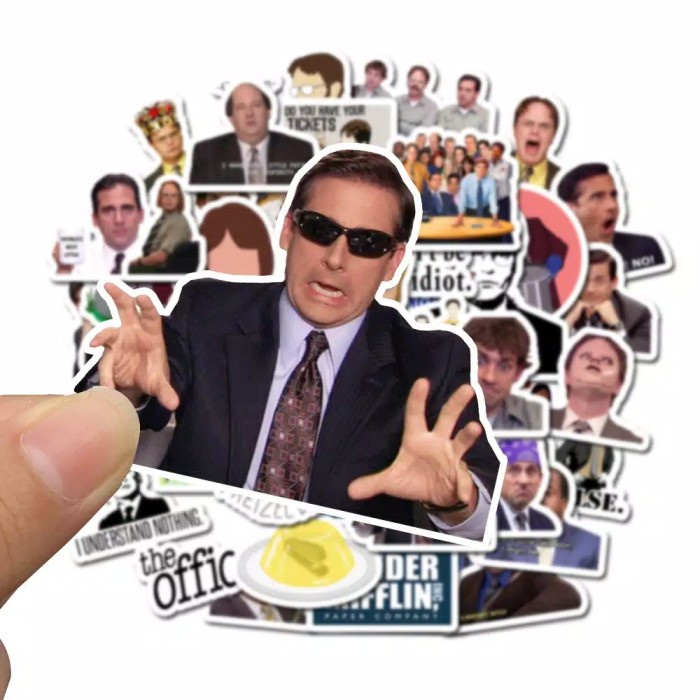

Stiker 50Pcs Stiker The Office Tv Series 50 Pcs Sticker Pack Stickers