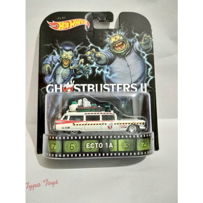 Hot wheels Ghostbusters 2 Ecto-1A Hot Retro Series