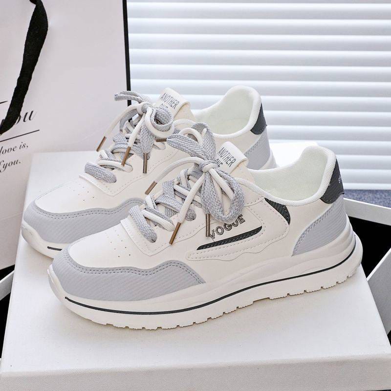 (FREE KAOS KAKI &amp; BOX) SN005 SEPATU SNEAKERS WANITA IMPORT KOREA FASHION