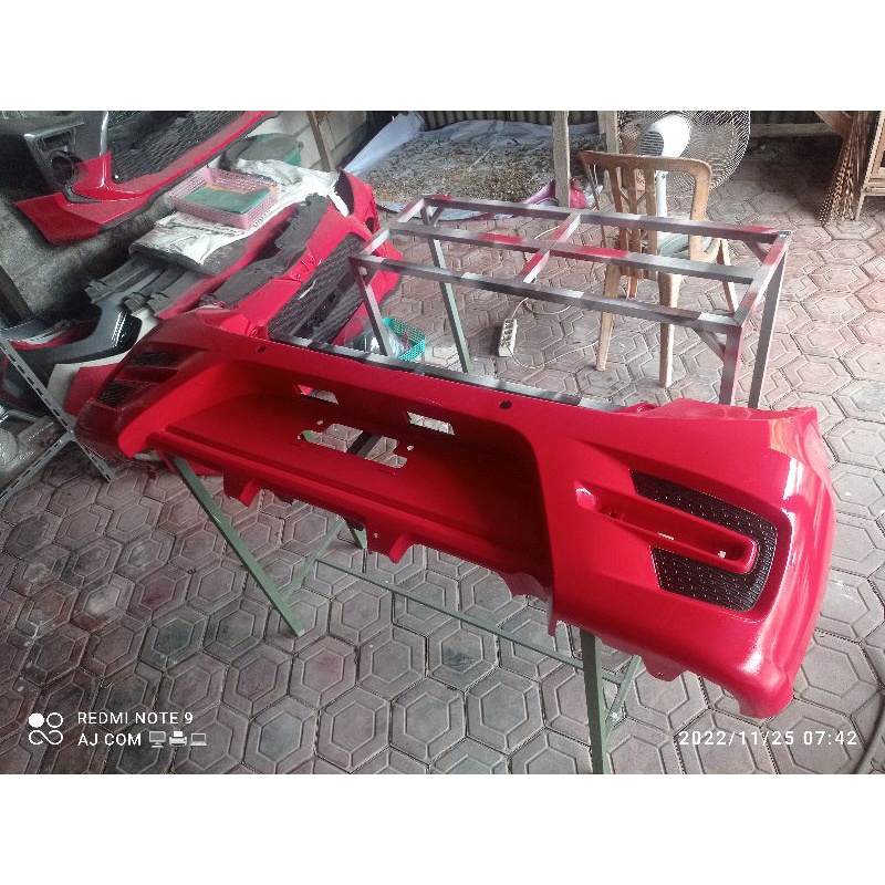 Bemper Mobil Ayla Facelift depan belakang tahun 2019