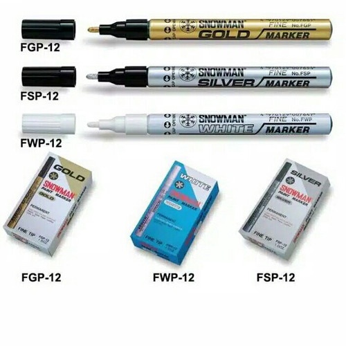 

Spidol Snowman Permanen Marker Fine Tip