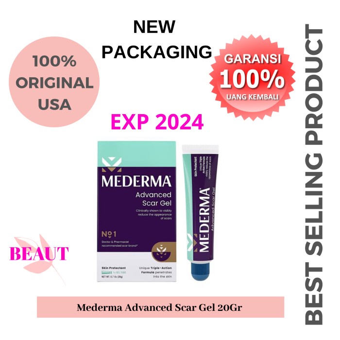 Mederma Advanced Scar Gel 20Gr