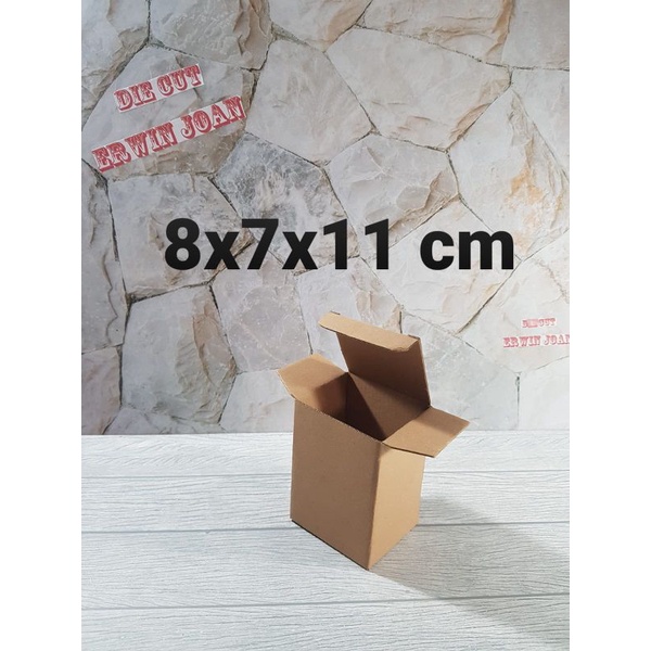 

Kardus Box uk 8x7x11 cm Kotak Karton DieCut Botol DB