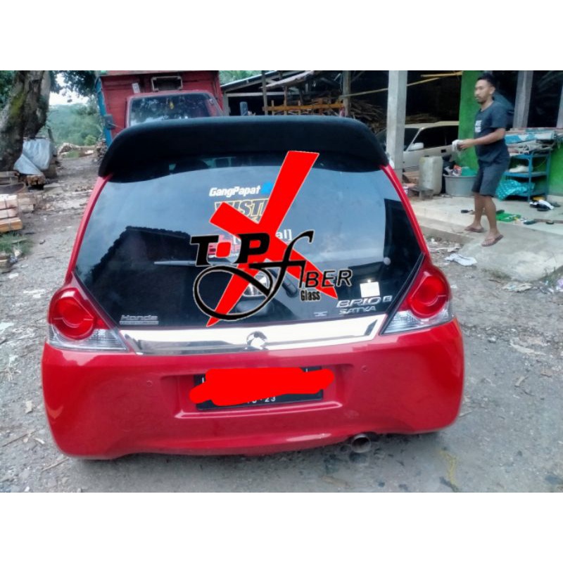 spoiler spoon honda brio old