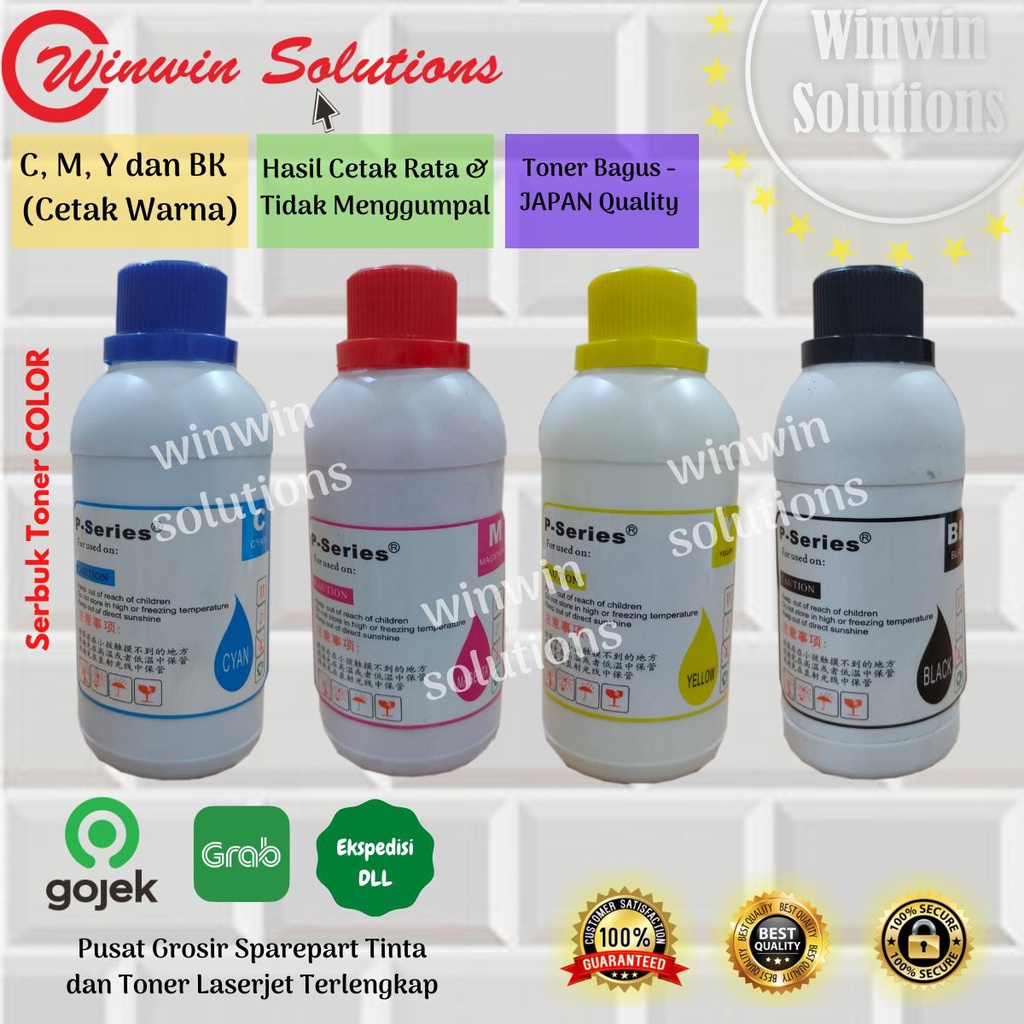 Bubuk Refill Serbuk Toner C3055 C3055DX C3050 FX Laserjet color 3055 3055dx CT200805 CT200806 CT2008
