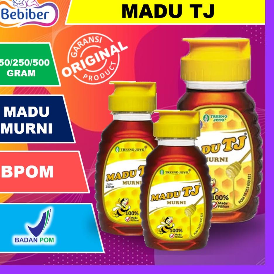 

➬Ready Stock MADU TJ MURNI 500GR, 150GR , 250GR / MADU TRESNOJOYO / MADU SUPER / MADU MURNI /BEBIBER 34 ➬