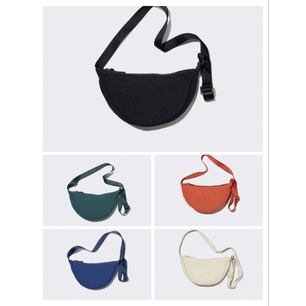 TAS BAHU UNIQLO SLEMPANG MINI ROUND ORIGINAL