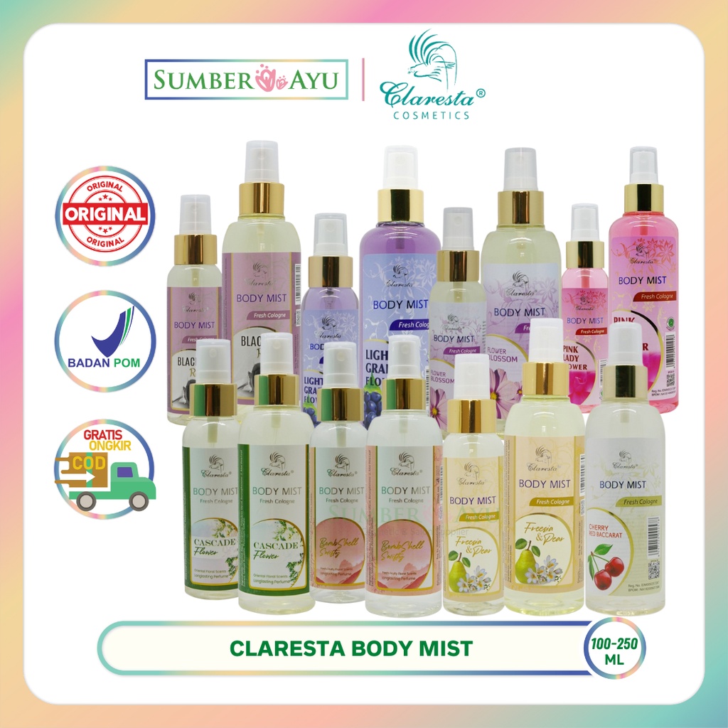 Claresta Body Mist 100 ml