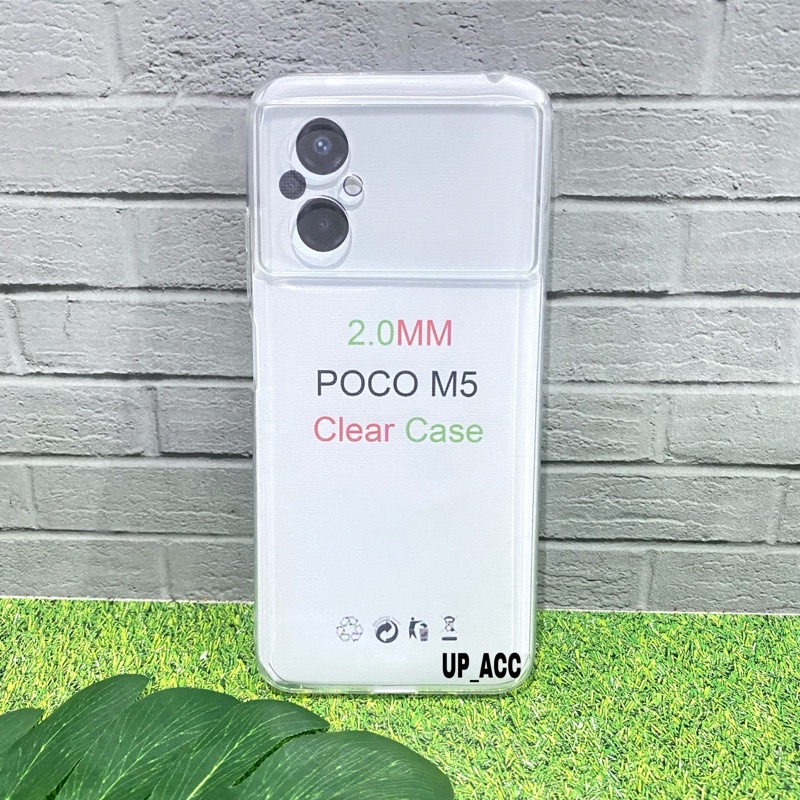 POCO X5 M5 F4 F4 GT M4 PRO 4G / REDMI NOTE 12 K50 K40S 4G 5G Clear Case 2.0mm Bening Crytal Premium Protect Kamera