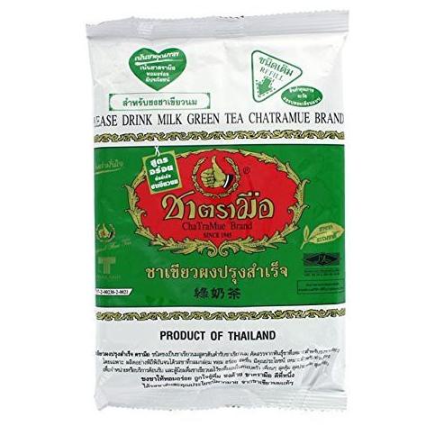 

1.1 Promo >> Thai tea green tea mix cha tra mue Hijau thai tea Thailand 200 gram ,.,.,.,.,.,