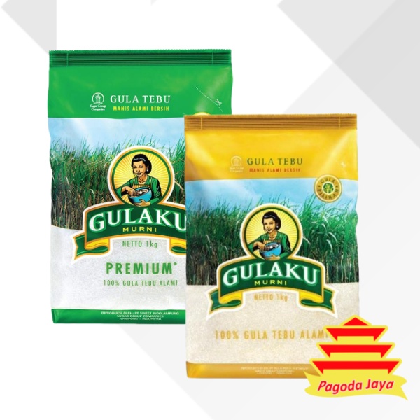 

GULAKU GULA PASIR 1 KG hijau