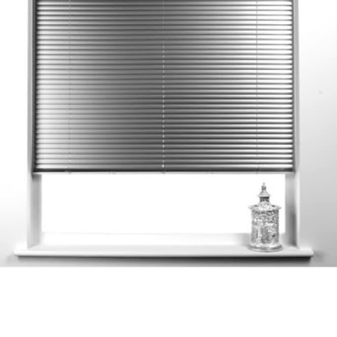 TERMURAH Kris venetian tirai pvc blind uk 60 x 180 cm silver abuabu & gold emas /GORDEN JENDELA/GORD