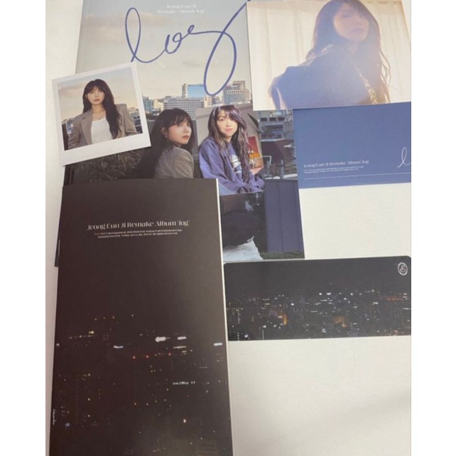 [pelunasan] eunji remake album - log