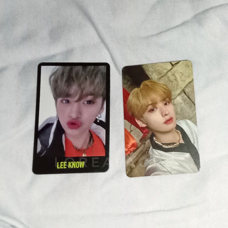 PHOTOCARD OFFICIAL STRAY KIDS SKZ LEE KNOW MINHO LINO NOEASY THUNDEROUS HANBOK BB MIROH BLACK BORDER