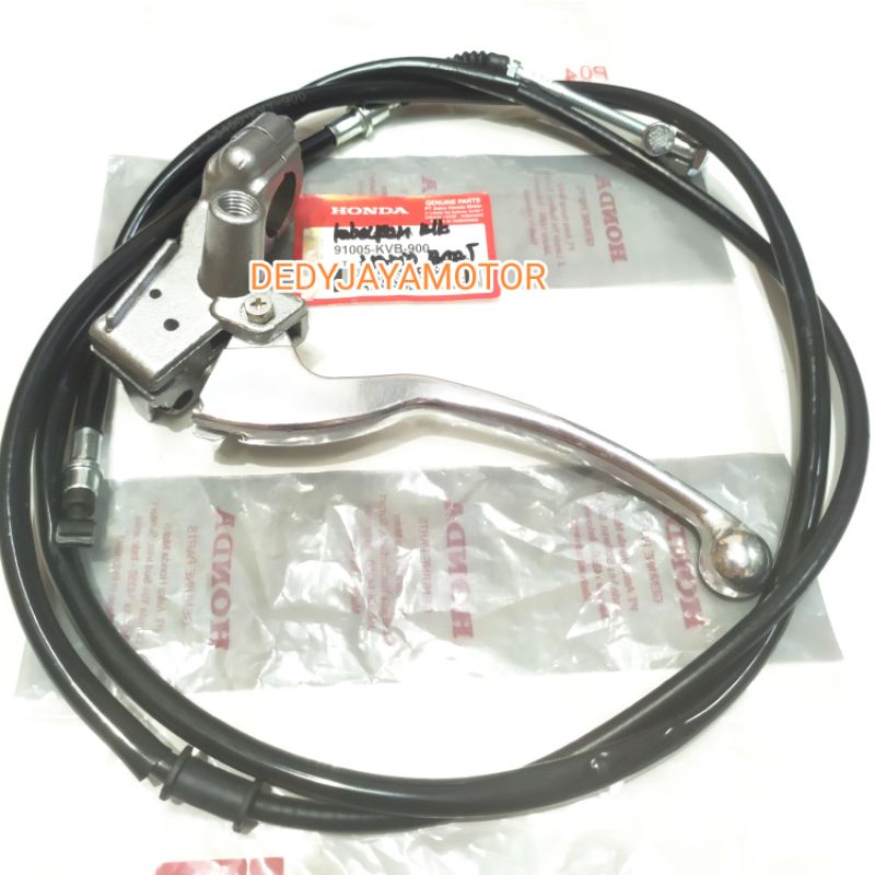 Kabel Rem Belakang Beat Karbu Sepaket + Dudukan spion kiri + Handle rem kiri + baut handle Beat Karbu,  Beat fi 2013-2014 vario 110 karbu Vario 110 Cbs
