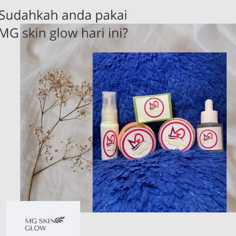 Paket lengkap whitening normal(sabun batang) MG skin glow