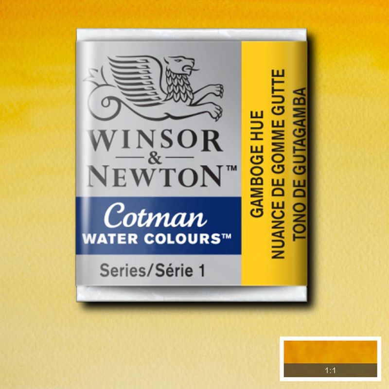 

COTMAN WATERCOLOUR HALF PAN GAMBOGE HUE WINSOR & NEWTON