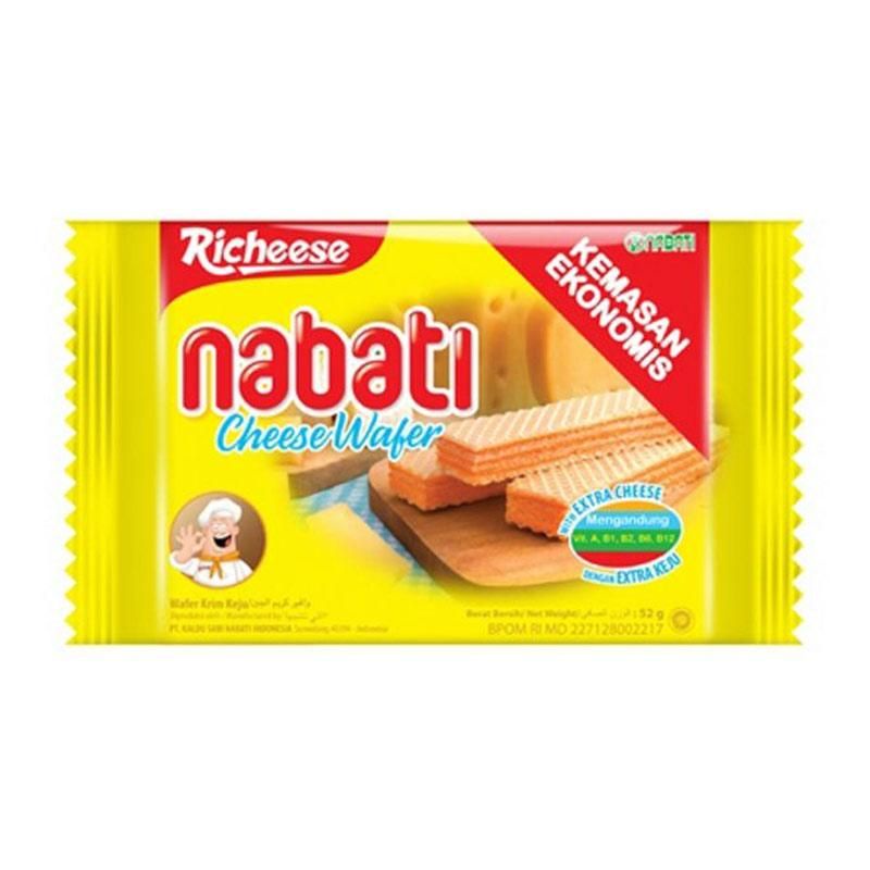 

RICHEESE NABATI CHESEE dan COKLAT WAFER 17gr Isi 10pcs