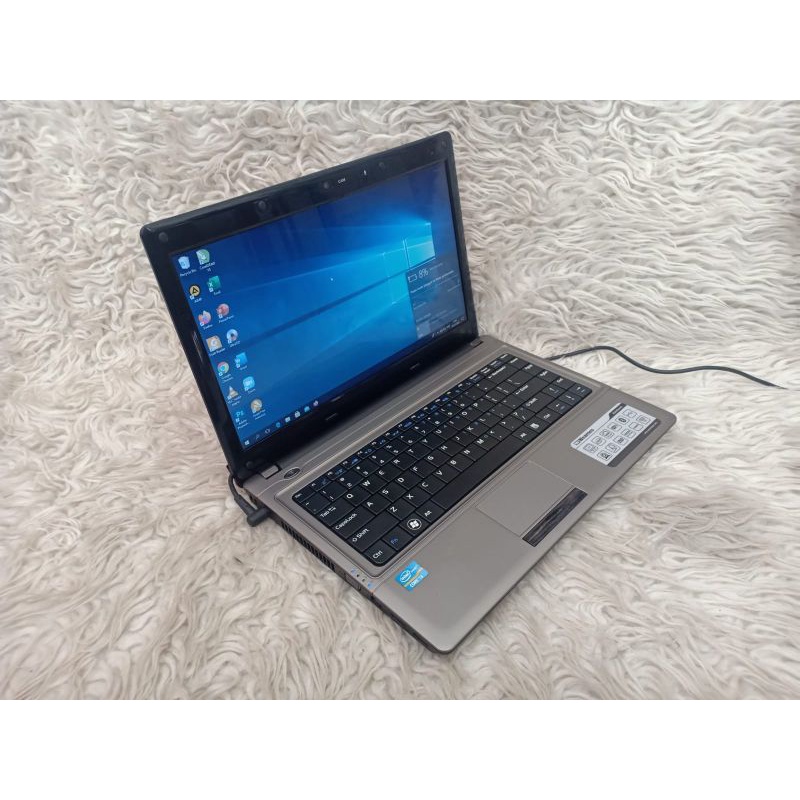 Laptop wearnes quadra CI-1421 core i5 2410M Ram 4GB hdd 500GB (W934)