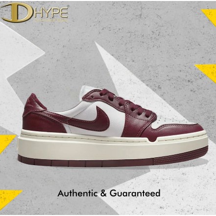 AIR JORDAN 1 ELEVATE LOW DARK BEETROOT 100% Authentic