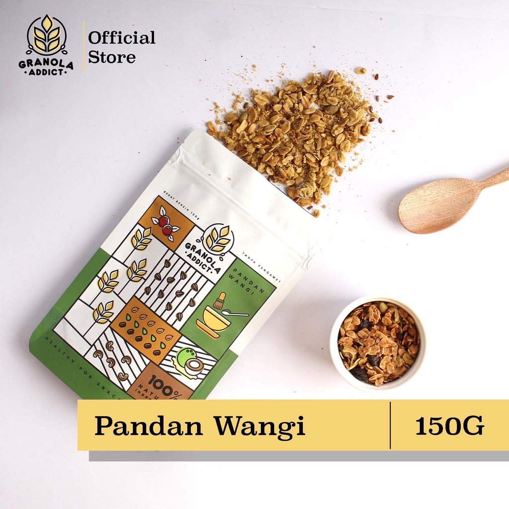

Granola Addict - Pandan Wangi 150g
