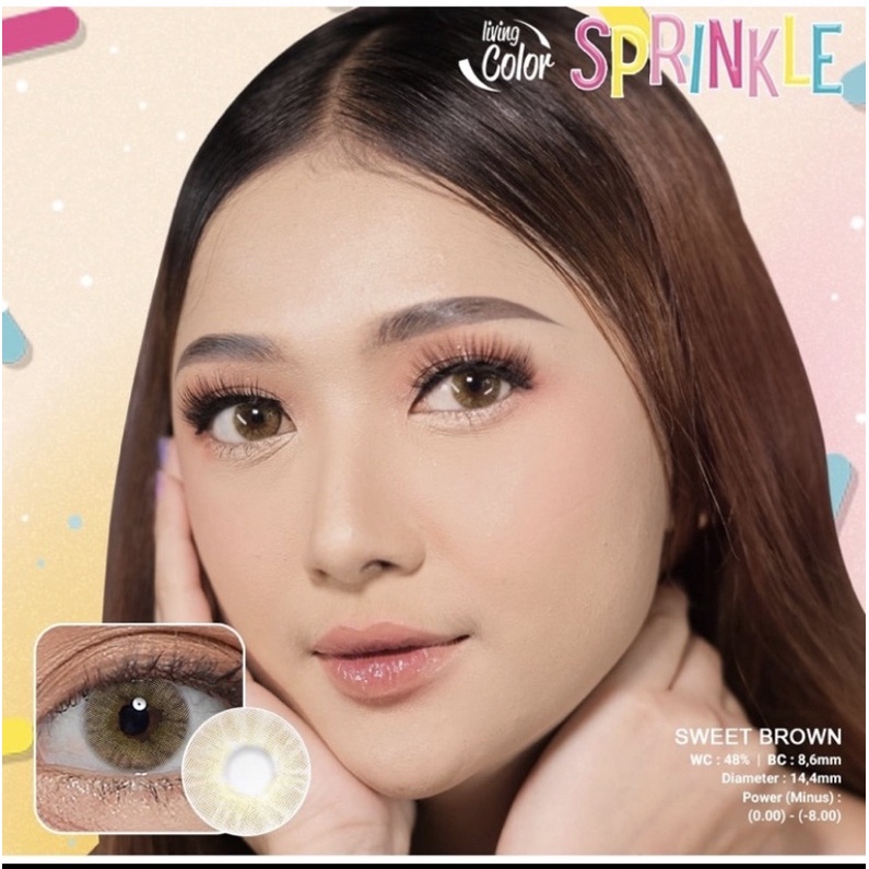 Softlens Sprinkle by Living Color Irislab NORMAL ONLY dia 14,4