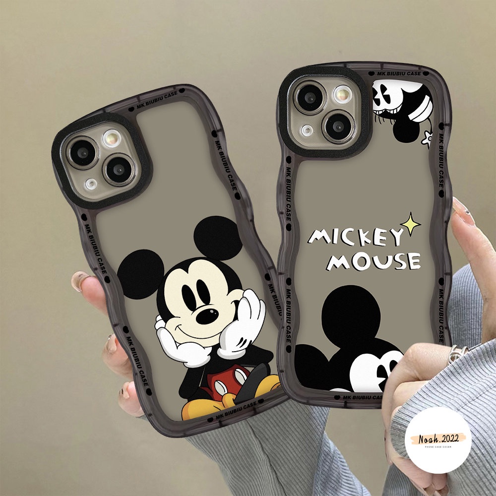 Case Oppo A17 A17K A16 A16s A16K A16E A77 A57 A55 A15 A15s A53 A33 A12 A12E A76 A96 A54 A74 A7 A5s A3s A5 A9 A11K Reno 8Z 8 7Z 7 6 5 TPU Cheetah Mickey Wave Edge Soft Sarung