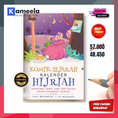 

✨NEW✨ - Komik Sejarah Kalender Hijriyah Mengenal Hari dan Bulan Hijriah