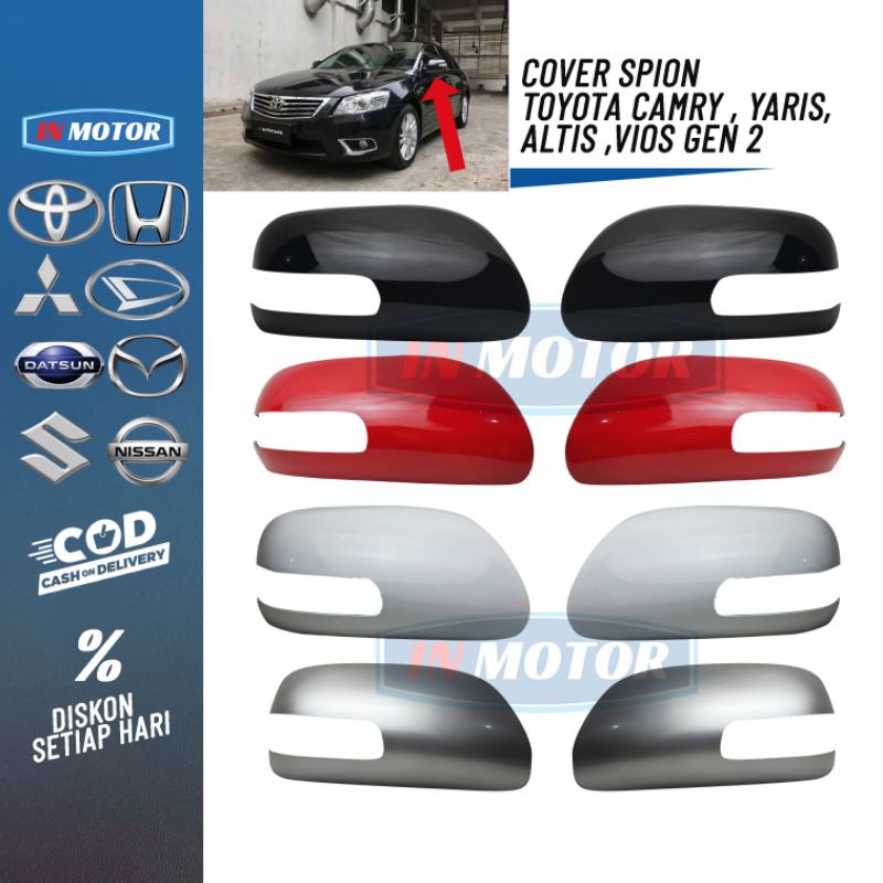 cover spion VIOS GEN2 YARIS CAMRY ALTIS TUTUP SPION VIOS  tutup spion vios spion elktrik cover spion