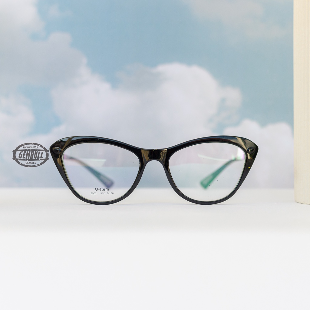 FRAME KACAMATA CAT EYE TANGKAI LENTUR - BUWANA 03