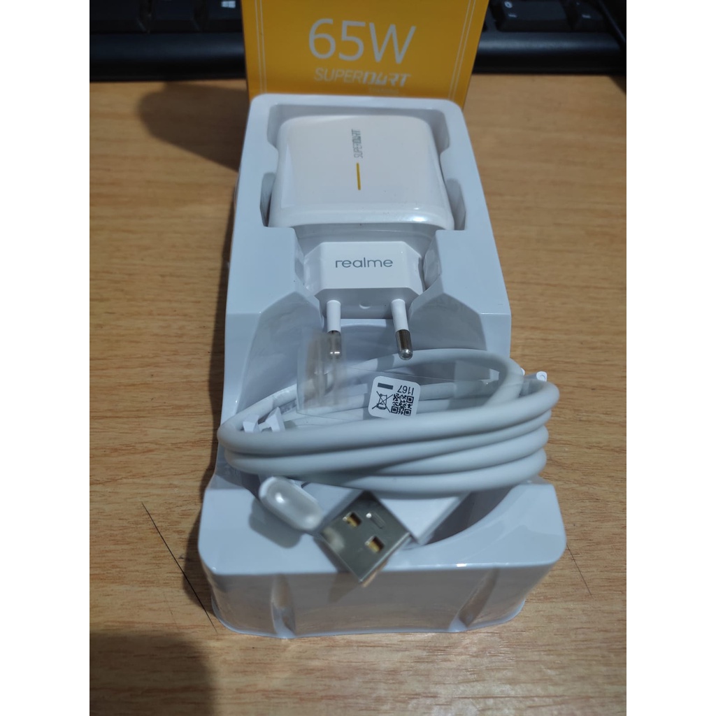 CHARGER REALME SUPERVOOC 65W | TYPE-C | Ori 99.9%