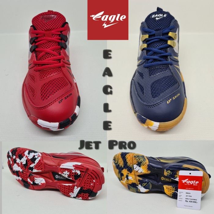 SEPATU BADMINTON EAGLE JET PRO SERIES (ORIGINAL) / SEPATU BADMINTON EAGLE JET PRO EKSLUSIF