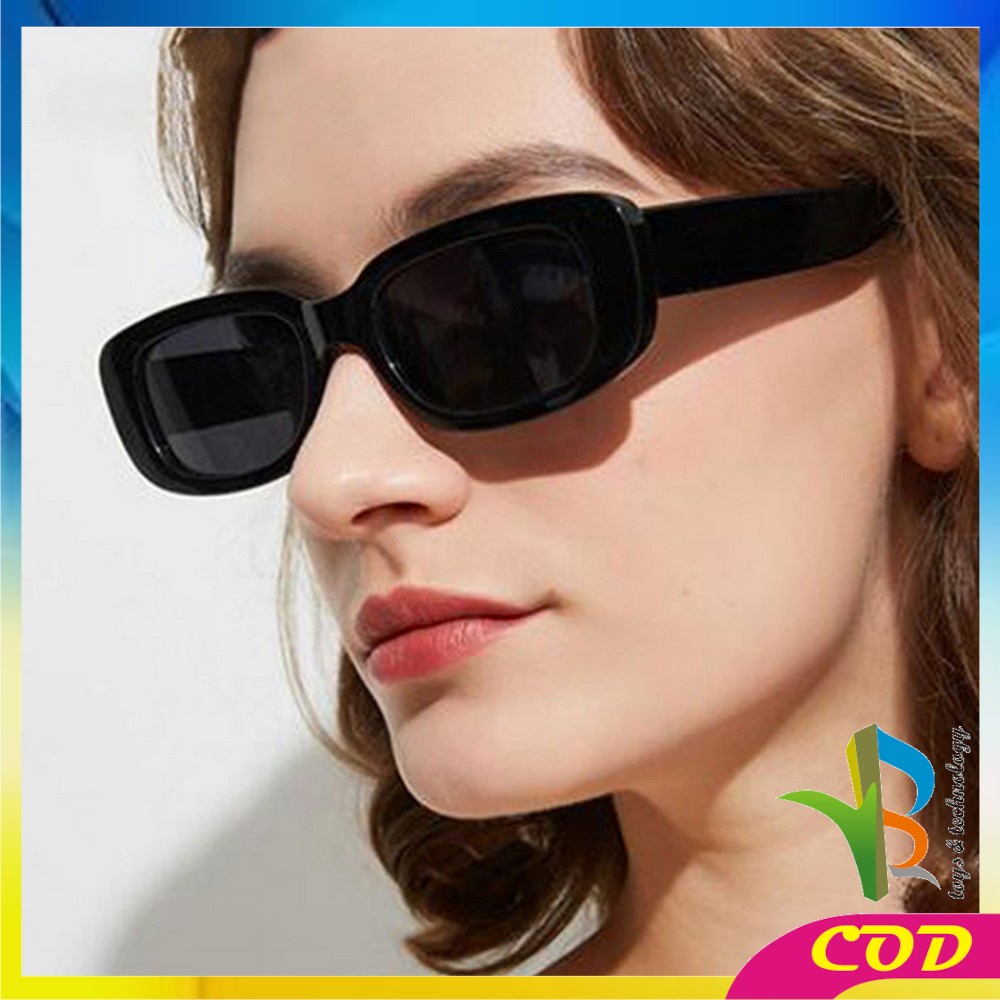 RB-C666 C668 Kacamata Cat Eye Fashion Korean Style Pria Wanita Retro / Kaca Mata Hitam Segitiga Unisex Sunglasses Vintage Fashionable