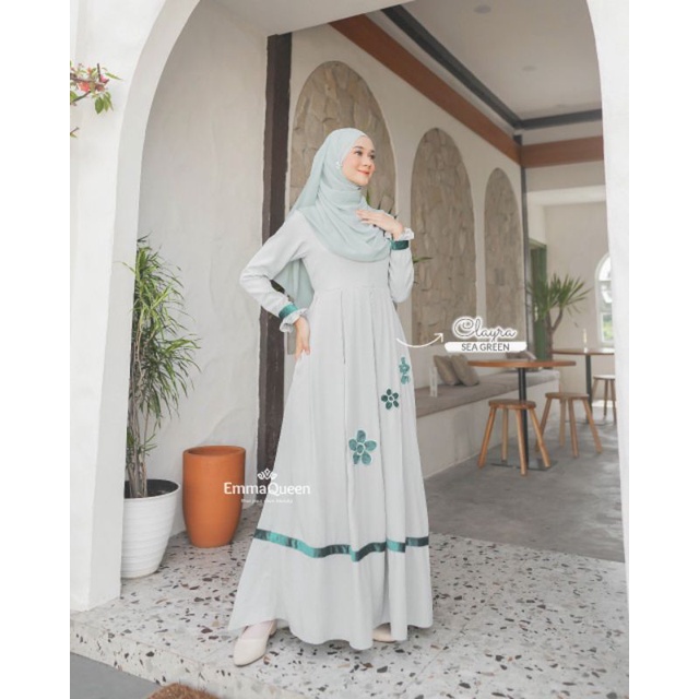 Emmaqueen Gamis Muslim Clayra Dress
