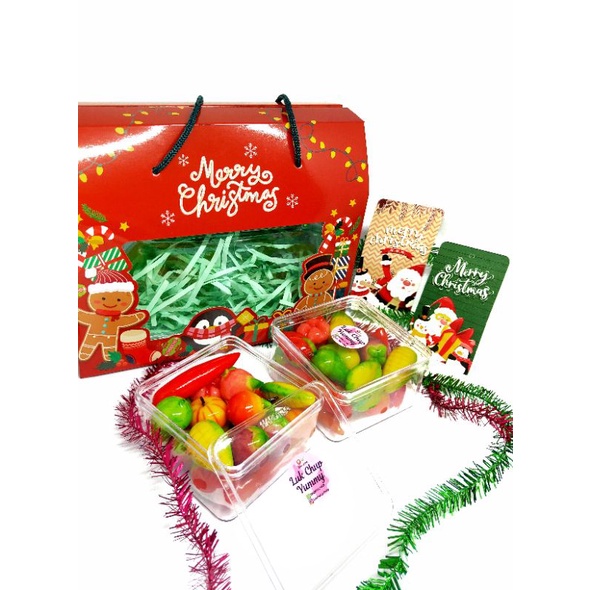 KUE HAMPERS NATAL 2022 HAMPERS KEKINIAN LUKCHUP MINI KUE BUAH MINI THAILAND REKOMENDASI HAMPERS DESSERT HAMPERS NATAL KUE NATAL HAMPERS HADIAH HAMPER