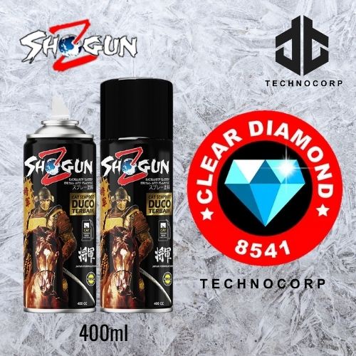 

Cat Semprot SHOGUN Z 8541 CLEAR DIAMOND / CLEAR COAT 1K KILAT BASAH