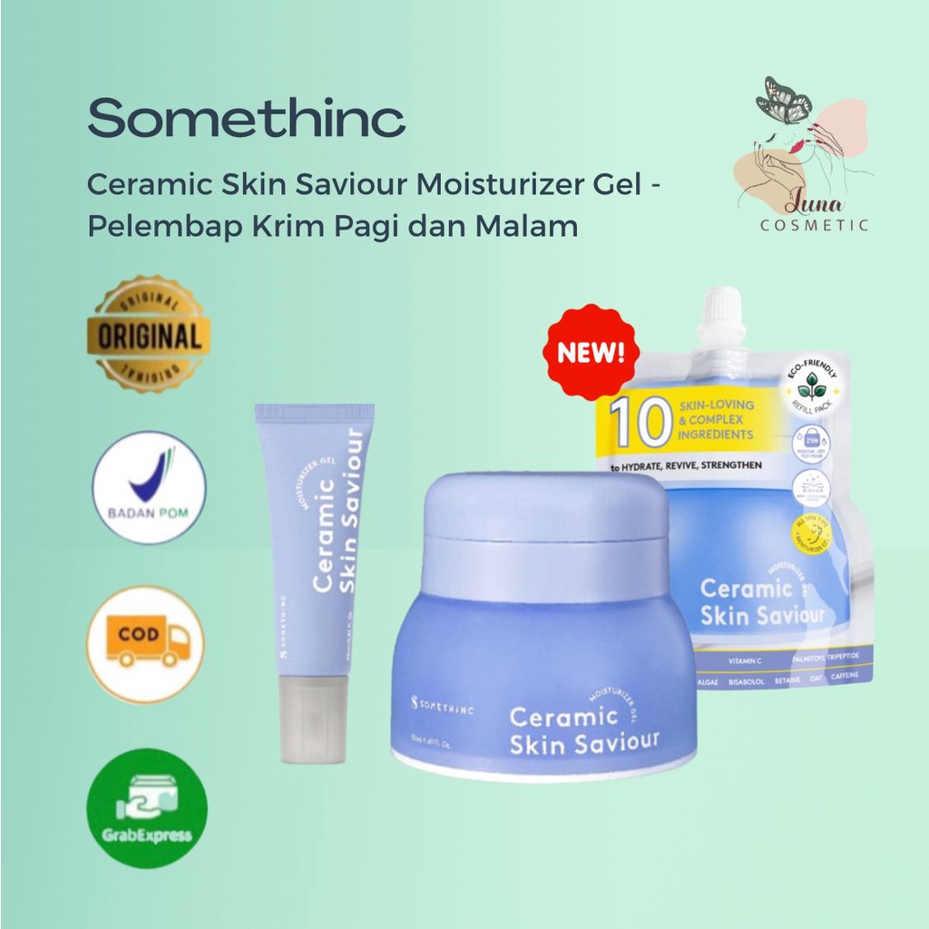 SOMETHINC Ceramic Skin Saviour Moisturizer Gel 25ml 50ml