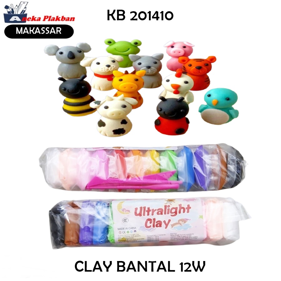 [PAK] CLAY BANTAL SLC-1290 SLC-24180 SCL-36270 SLC-12480 MAINAN ANAK EDUKASI