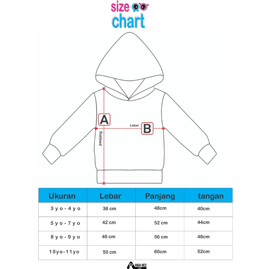 Hoodie Anak Perempuan / Laki-laki Karakter Bahan Fleece Tebal Kualitas Premium