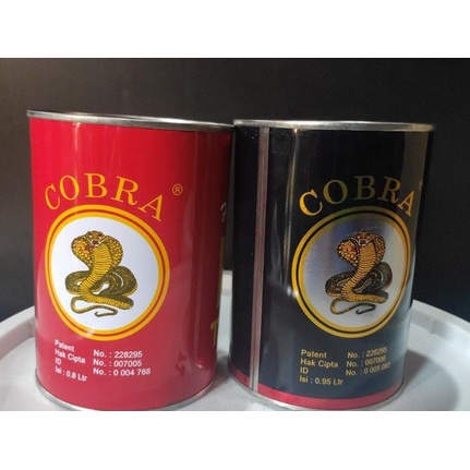 Thinner Thinner Cobra Hitam & Merah 1 Liter