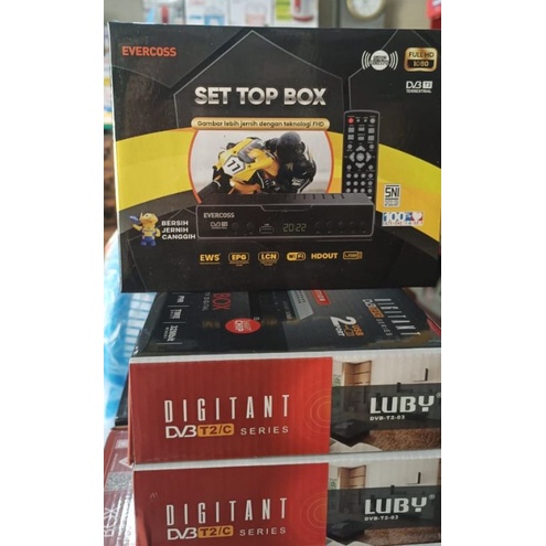 SET TOP BOX EVERCROSS TV DIGITAL