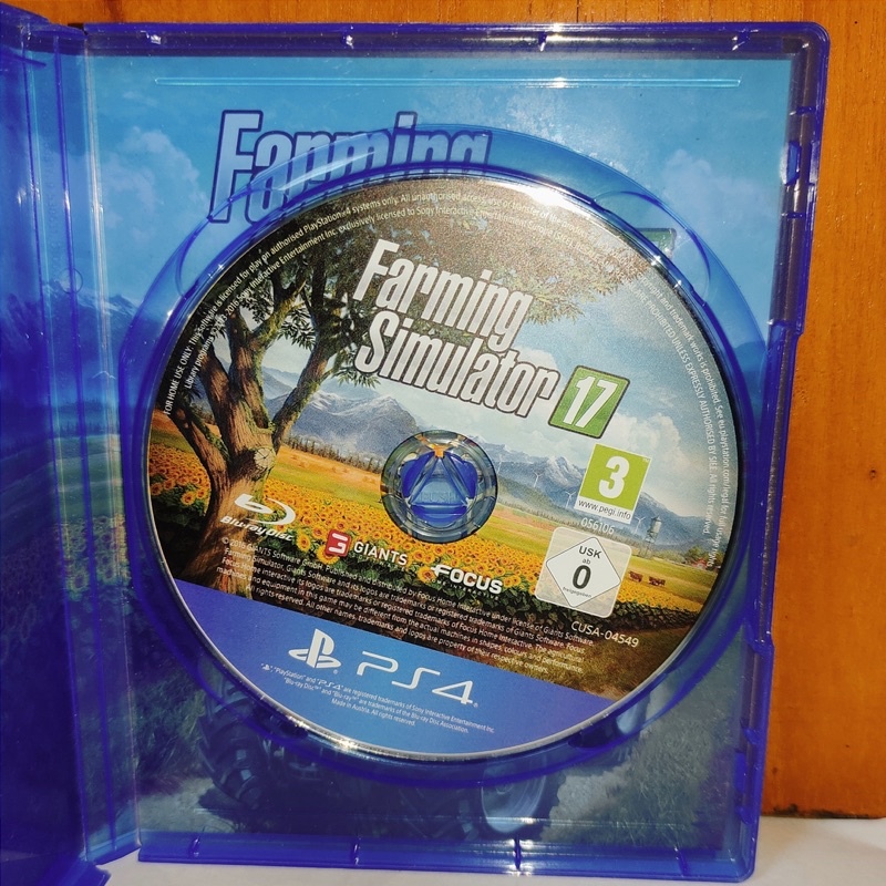 Farming Simulator PS4 Kaset Farming Simulator 17 PS4 Playstation 4 5 PS CD BD Game Games Simulator Truck Farm Kebun 18 19 20 21 22 Original sony asli ori euro truck bus driver driving car truk bis petualangan anak gim berkebun harvest moon Harvestmoon