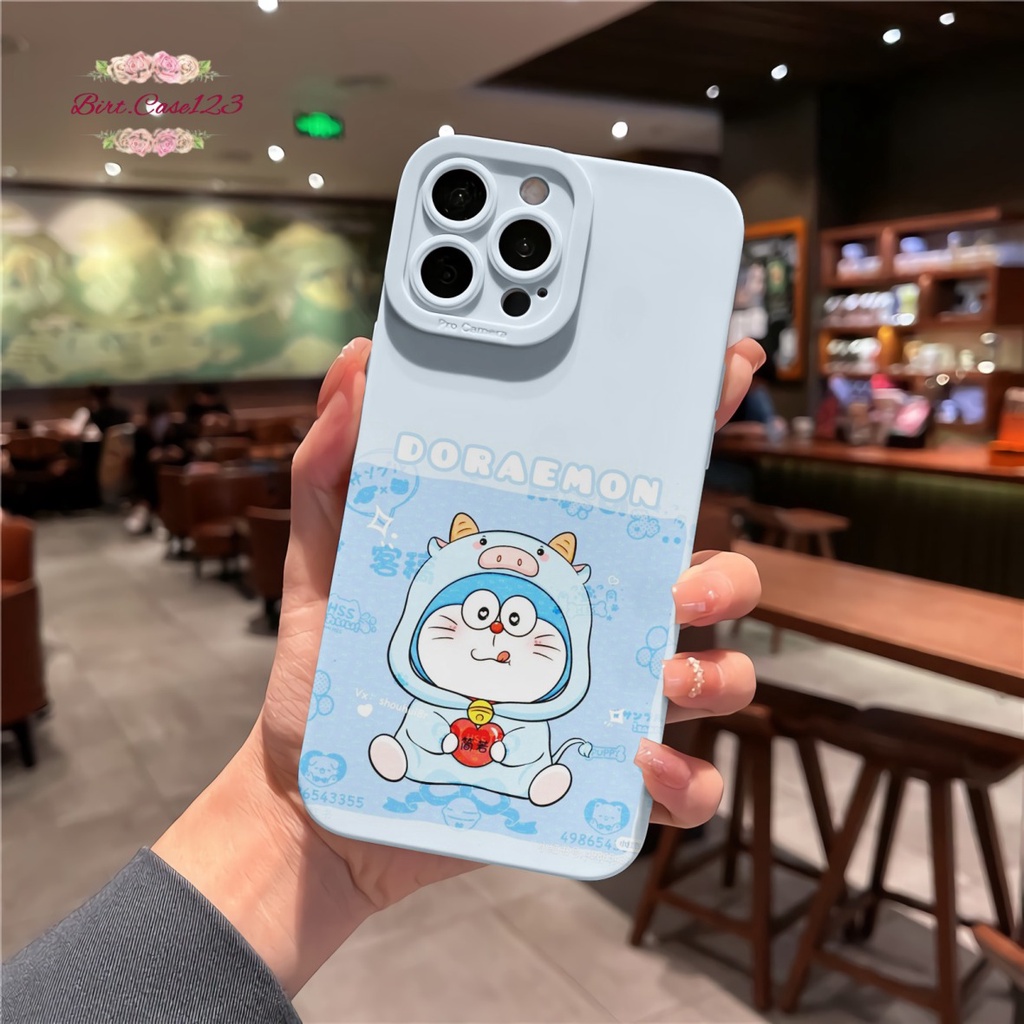 CUSTOM CASE SOFTCASE SILIKON PROCAMERA DORAEMON CUSTOM OPPO REALME VIVO XIAOMI SAMSUNG INFINIX IPHONE FOR ALL TYPE BC6854