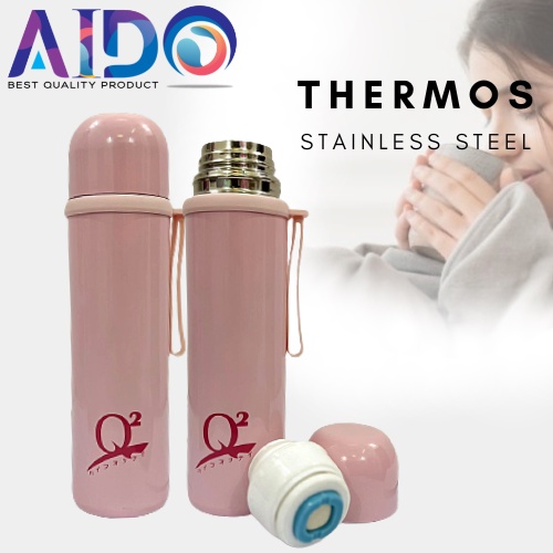 Termos Stainless Vacuum Flask Tahan Panas &amp; Dingin Thermos 6245 TERMOS MAWAR 6030 AIDO THERMOS BOTOL MINUM