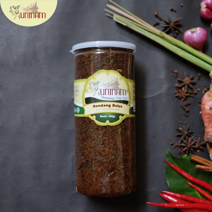 

⭐BISA COD⭐ Rendang Belut Uninam 650gr