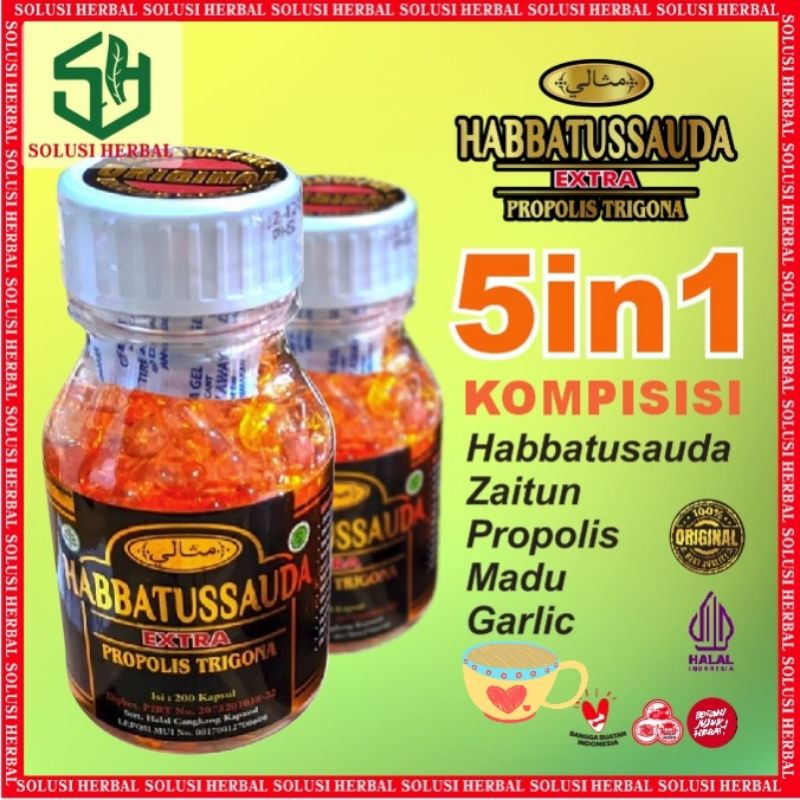 hababtusauda isi 200/habbatusauda kapsul/habatusauda oil