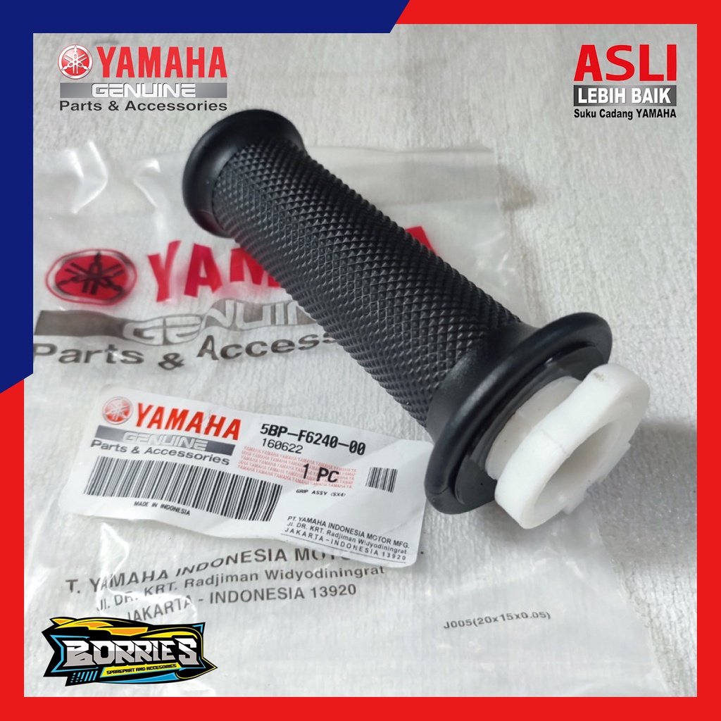 KARET HAND GRIP PIPA KANAN GAS SCORPIO RX KING 5BP-F6240-00 ORI YGP