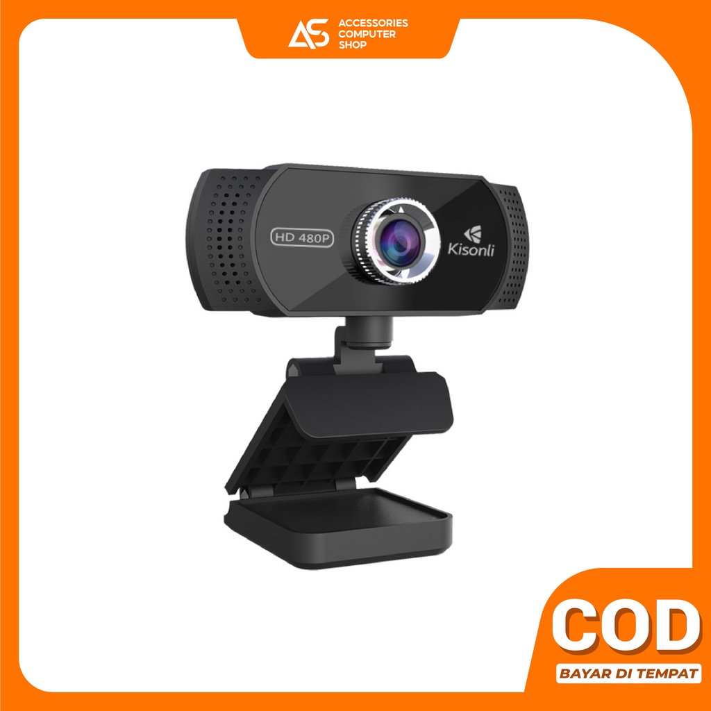 Kamera PC HD 2.0 USB Video Call Siaran Rapat Webcam Hidup PC-5 - ACS