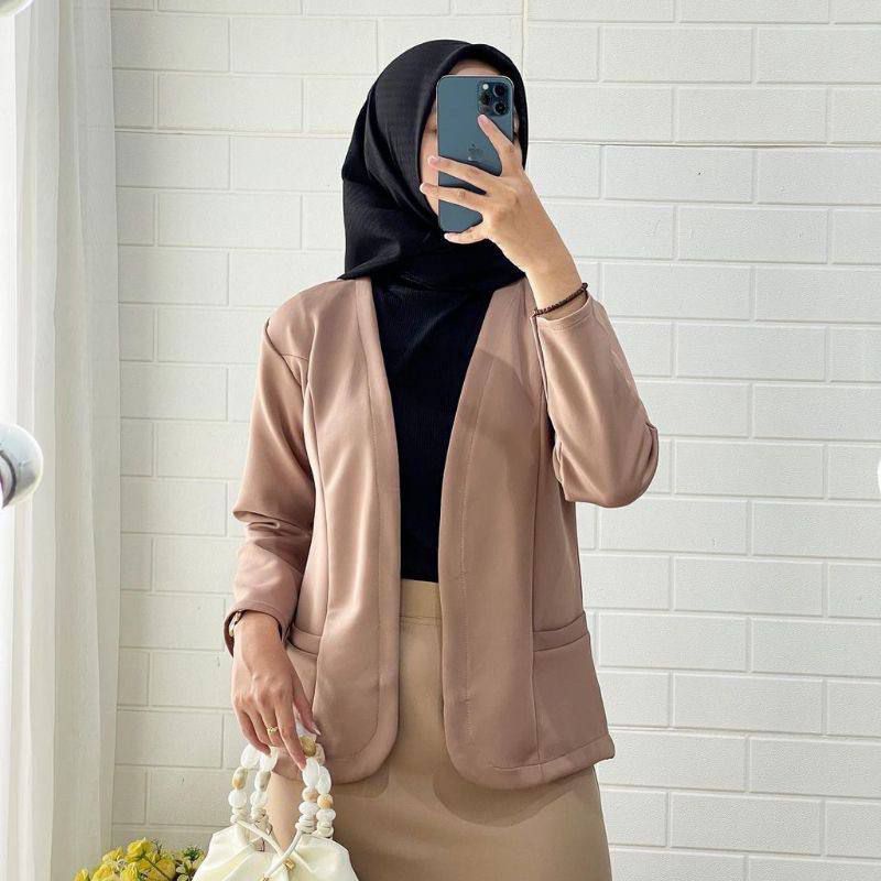 NABILA BLAZER SCUBA PREMIUM